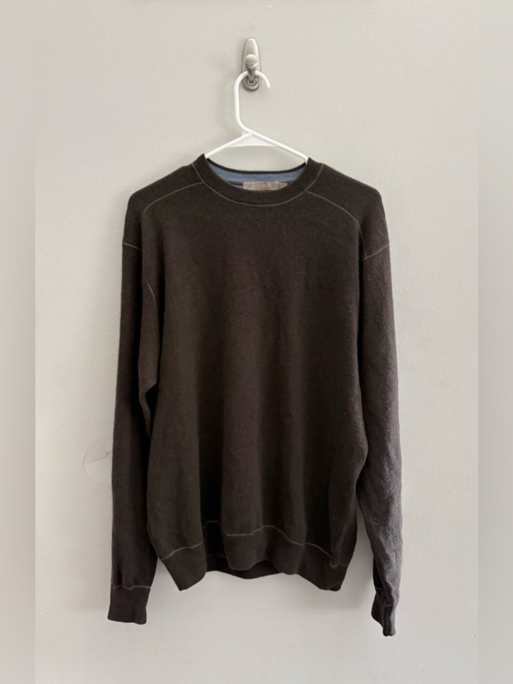 Raffi 100% Pure Cashmere Sweater Men’s Crewneck Sweater | Size L (EUR 52)